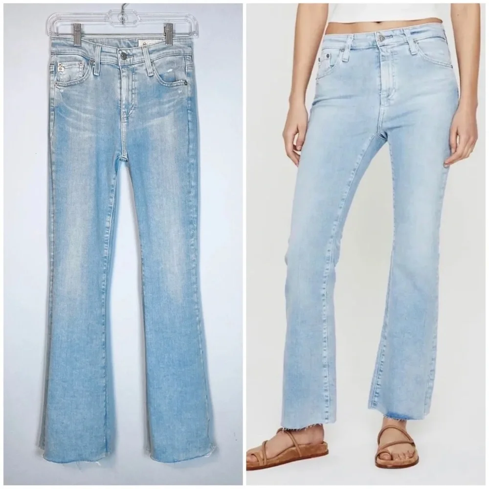 AG Adrian Goldschmedi Jeans Farrah pants 25 bootcut high rise - Picture 1 of 11